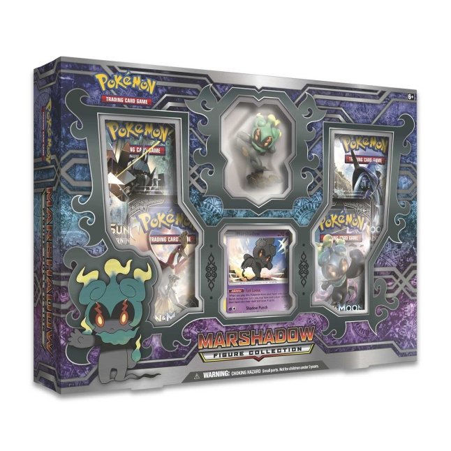 Marshadow Figure Pack Pokémon Card from Pokemon Guardians Rising Set 